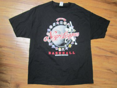 NEGRO LEAGUE BASEBALL SHORT SLEEVE T-SHIRT COMMEMORATIVE NEGRO LEAGUE TEE  2X