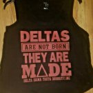 DELTA SIGMA THETA  TANK TOP SHIRT DELTA SIGMA THETA BLACK TANK TOP 1913