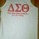 DELTA SIGMA THETA SORORITY TANK TOP SHIRT DELTA SIGMA THETA WHITE TANK TOP 1913