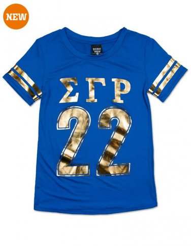 SIGMA GAMMA RHO  Short sleeve T-shirt 1922 Sigma Gamma Rho Foil T- Shirt