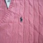 POLO RALPH LAUREN V-NECK SWEATER PIMA COTTON SWEATER NEW MSRP $125.00 SMALL