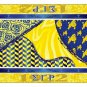 SIGMA GAMMA RHO SORORITY SCARF BLUE GOLD Scarf POODLE SILK SCARF WRAP 1922 #3