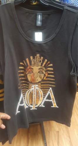 Alpha Phi Alpha Fraternity Tank Top T-SHIRT Alpha Phi Alpha Sphinx Tank Top