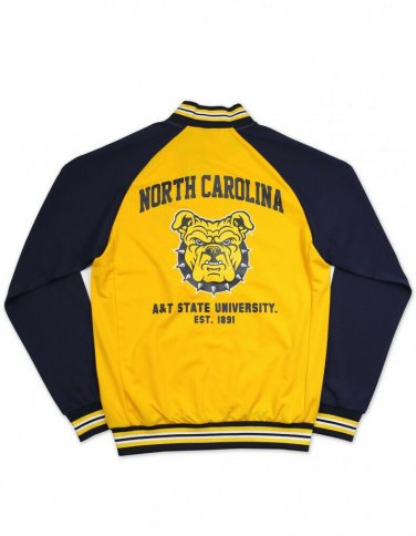 NORTH CAROLINA A&T STATE UNIVERSITY TRACK JACKET HBCU TRACK JACKET
