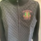 ALPHA KAPPA ALPHA BLACK SORORITY PADDED JACKET DST 1908