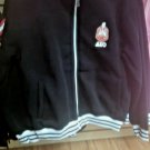 DELTA SIGMA THETA SORORITY TRACK JACKET Delta Diva Black Fleece Track Jacket