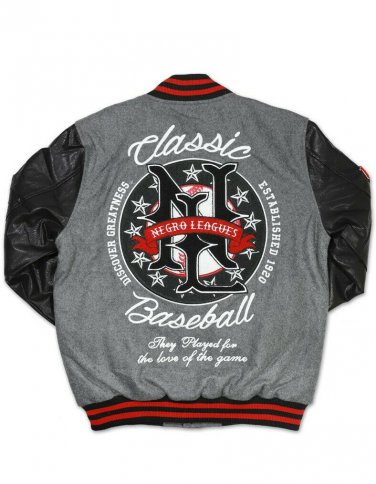 Negro League Baseball Commemorative Jacket  NLBM Wool Letterman Jacket