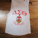 DELTA SIGMA THETA SORORITY TANK TOP SHIRT A DELTA WHITE TANK TOP 1913 DELTA DIVA