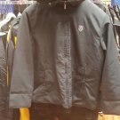 K-Swiss zip windbreaker Jacket Black Mens Windbreaker Zip Up Hoodie Jacket