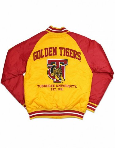TUSKEGEE UNIVERSITY  LETTERMAN JACKET HBCU BASEBALL JACKET