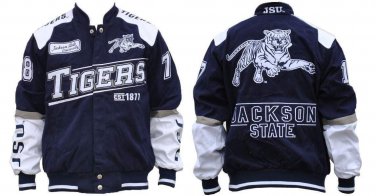 Jackson State University Race Jacket Historically Black College University Large