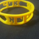 Sigma Gamma Rho Sorority Silicone Bracelet Poodles 1922 wrist band #2