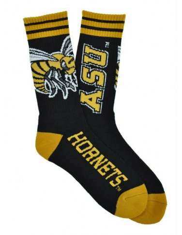 ALABAMA STATE UNIVERSITY  SOCKS HBCU TUBE SOCKS SZ 6-11