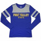 FORT VALLEY STATE UNIVERSITY WOMEN'S LONG SLEEVE  FOIL T-SHIRT HBCU