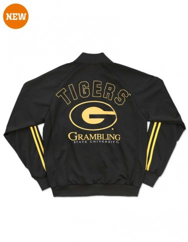 GRAMBLING STATE UNIVERSITY TRACK JACKET  SWAC GSU GRAMBLING TIGERS TRACK JACKET