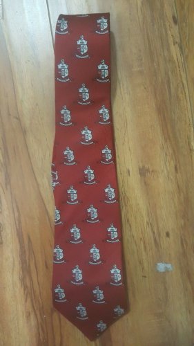 KAPPA ALPHA PSI FRATERNITY NECK TIE SILK FRATERNITY NECK TIE MENS NECK TIE