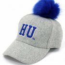 HAMPTON UNIVERSITY POM POM HAT HBCU BASEBALL CAP HAT