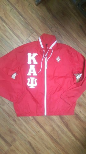 Kappa Alpha Psi  Fraternity Windbreaker jacket Phi Nu Pi All weather Jacket 1911
