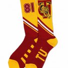 TUSKEGEE UNIVERSITY  SOCKS HBCU TUBE SOCKS SZ 6-11