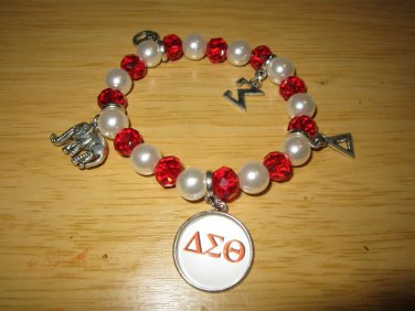 Delta Sigma Theta Sorority Metal Bracelet Wrist wear