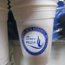 ZETA PHI BETA SORORITY Plastic Cups Divine 9 Drink Cups  White 16 oz Cup