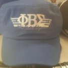 PHI BETA SIGMA FRATERNITY CADET HAT BLUE MILITARY STYLE HAT GOMAB 1914 BLU 3PHI