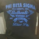 PHI BETA SIGMA FRATERNITY T-SHIRT Phi Beta Sigma Black Short Sleeve T-shirt