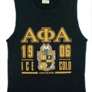 ALPHA PHI ALPHA  Fraternity T-SHIRT SLEEVELESS MUSCLE SHIRT TOP T-SHIRT 1906