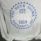 PHI BETA SIGMA FRATERNITY LONG SLEEVE T-SHIRT Heather Gray Phi Beta Sigma Shirt
