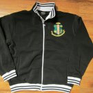 Alpha Kappa Alpha Sorority Fleece Track Jacket 1908 AKA IVY LEAF