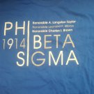 PHI BETA SIGMA FRATERNITY T-SHIRT 1914 Phi Beta Sigma Fraternity T-shirt #1