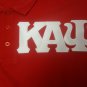 KAPPA ALPHA PSI FRATERNITY POLO SHIRT RED NUPE PHI NU PI RED POLO SHIRT