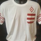 KAPPA ALPHA PSI FRATERNITY POCKET T-SHIRT NUPE PIN STRIPE POCKET T-SHIRT NUPE