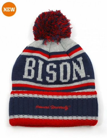 Howard University Ball Beanie Howard Bison skull Cap HBCU
