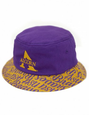 ALCORN STATE UNIVERSITY BUCKET HAT HBCU SAFARI BUCKET CAP ASU BRAVES