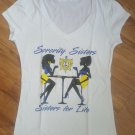 SIGMA GAMMA RHO SORORITY  T-SHIRT Sorority Sisters V-NECK 1922 S-G-Rho Shirt
