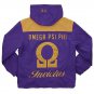 OMEGA PSI PHI FRATERNITY WINDBREAKER JACKET PURPLE GOLD OMEGA PSI PHI JACKET