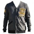 BUFFALO SOLDIER CARDIGAN SWEATER US ARMY BLACK HISTORY 1866 BLACK SOLDIERS