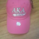 ALPHA KAPPA ALPHA SORORITY PINK  CADET DAD HAT AKA SKEE WEE 1908 CAP HAT