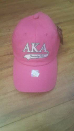 ALPHA KAPPA ALPHA SORORITY PINK  CADET DAD HAT AKA SKEE WEE 1908 CAP HAT