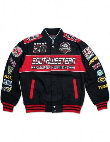 SOUTHWESTERN ATHLETIC CONFERENCE JACKET SWAC HBCU BLACK COLLEGE JACKET