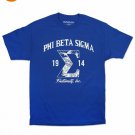 PHI BETA SIGMA FRATERNITY T-SHIRT Phi Beta Sigma Short Sleeve T-shirt 1914