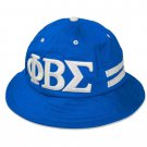 PHI BETA SIGMA Fraternity Bucket Hat  PHI BETA SIGMA 1914 BLUE BUCKET HAT