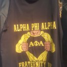 Alpha Phi Alpha Fraternity Tank Top T-SHIRT Black  Alpha Phi Alpha Tank Top