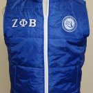 Zeta Phi Beta Sorority Vest Jacket Zeta Phi Beta Blue Bubble Vest 1920