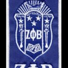 Zeta Phi Beta Sorority Luggage Tag ZETA PHI BETA SHIELD LUGGAGE TAG