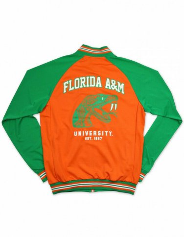 FLORIDA A&M UNIVERSITY UNIVERSITY TRACK JACKET  SWAC HBCU TRACK JACKET