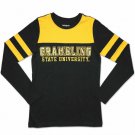 GRAMBLING UNIVERSITY T-SHIRT HBCU LONG SLEEVE FOIL T-SHIRT