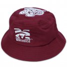 MOREHOUSE COLLEGE  HBCU BUCKET HAT SAFARI BUCKET CAP MAROON TIGERS
