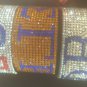 Sigma Gamma Rho Sorority Silver Bling Bracelet magnetic wristband Gold